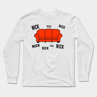 Snick Couch Long Sleeve T-Shirt